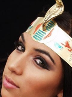 Cleopatra Costume Egyptian Crown   ONE SIZE Adult Sized Costumes Clothing