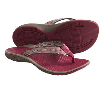 Chaco Fathom Sandals   Flip Flops (For Women)   CYCLOID SCALE (11 )