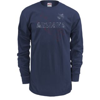MJ Soffe Mens Arizona Wildcats Long Sleeve T Shirt   Size XL/Extra Large, Az