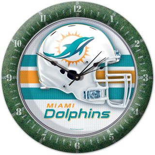 WINCRAFT Miami Dolphins Game Time Wall Clock