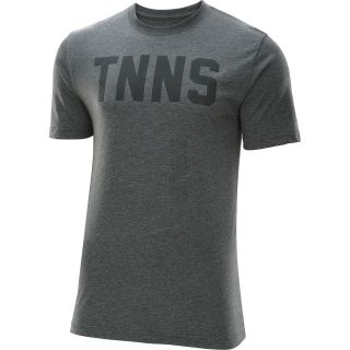 NIKE Mens TNNS Short Sleeve Tennis T Shirt   Size Xl, Charcoal Heather