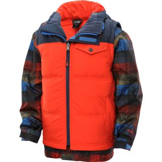 THE NORTH FACE Boys Vestamatic Triclimate Jacket   Size Xl, Fiery Red