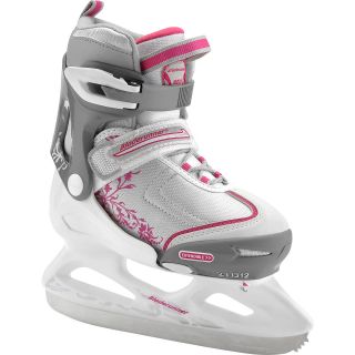 BLADERUNNER Girls Micro Ice Expandable Ice Skates   Size 5 8, White