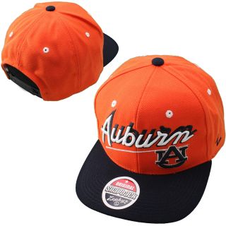 Zephyr Auburn Tigers Shadow Script 32/5 Adjustable Hat (AUBSSC0010)