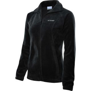 COLUMBIA Womens Benton Springs Full Zip Fleece Jacket   Size Large, Black