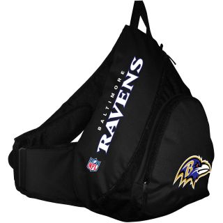 Concept One Baltimore Ravens Slingback Heavy Duty Zipper Compartment Logo