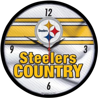 Wincraft Pittsburgh Steelers Country Round Clock (2519598)