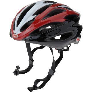 BELL Lumen Bike Helmet   Size Large, Red/black/white