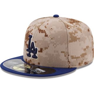 NEW ERA Mens Los Angeles Dodgers Memorial Day 2014 Camo 59FIFTY Fitted Cap  