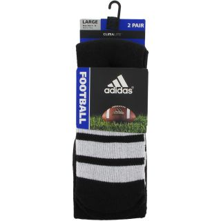 adidas Rivalry Football Socks   Size Medium, Black/white (5124594)