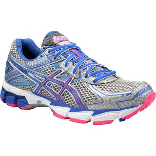 ASICS Womens GT 1000 2 Running Shoes   Size 6w, Lightning/blue