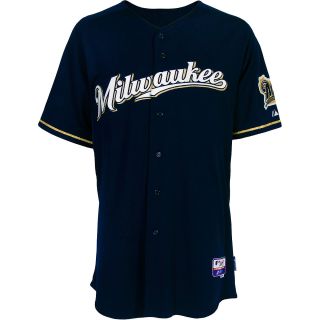 Majestic Athletic Milwaukee Brewers Blank Authentic Alternate Road Cool Base