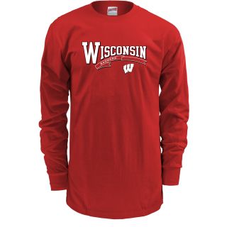 MJ Soffe Mens Wisconsin Badgers Long Sleeve T Shirt   Size XXL/2XL, Wisconsin