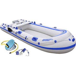 Sea Eagle 124SMB Inflatable Motormount Boat STARTUP Package (124SMBK_ST)