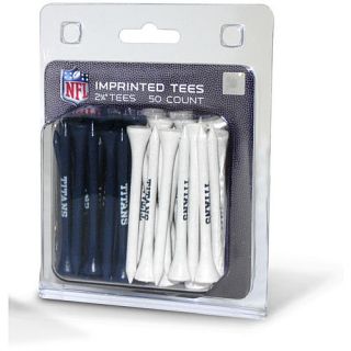 Team Golf Tennessee Titans 50 Count Imprinted Tee Pack (637556330550)