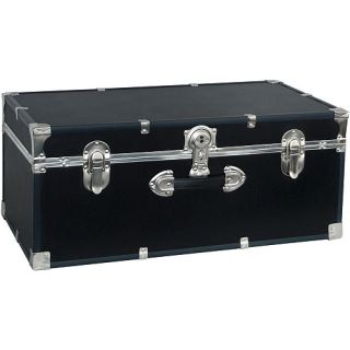 Mercury Luggage 30 inch Collegiate Footlocker, Black (5120 10)