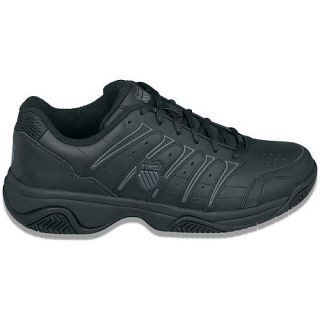 K Swiss Grancourt II Tennis Shoes Mens   Size 7, Black/castle Gray (02648 017)