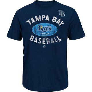 MAJESTIC ATHLETIC Mens Tampa Bay Rays League Legend Short Sleeve T Shirt  