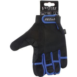 Ventura Full Finger Gloves   Size Medium, Blue (719950 B)