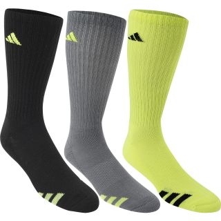 adidas Mens Cushioned Athletic Crew Socks   3 Pack   Size Large,