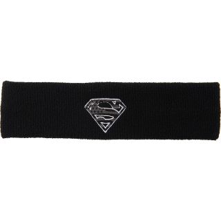 UNDER ARMOUR Mens Alter Ego Superman Headband, Black/charcoal