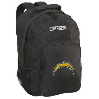 Concept One San Diego Chargers Southpaw Heavy Duty Logo Applique Black Backpack