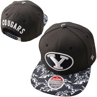 Zephyr Brigham Young University Cougars Animal Style Hat   Grey (BYUAST0030)