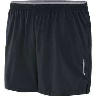 BROOKS Mens Sherpa IV 5 Shorts   Size Xl, Black