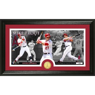 The Highland Mint Mike Trout Bronze Coin Panoramic Photo Mint (PHOTO6518K)