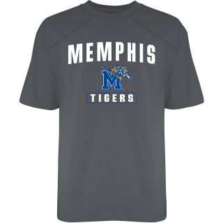 T SHIRT INTERNATIONAL Mens Memphis Tigers Fitness Short Sleeve T Shirt   Size