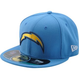 NEW ERA Mens San Diego Chargers Official On Field 59FIFTY Fitted Cap   Size 7.