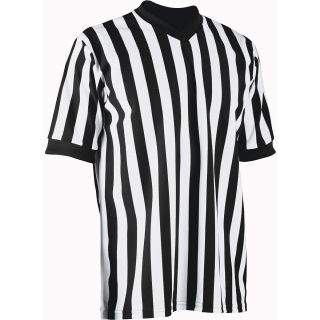 McDavid Referee Shirt   Size Medium, Black/white (909T M)