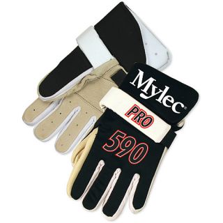 Mylec Roller Hockey Player Gloves   Size Small, Black (592A)