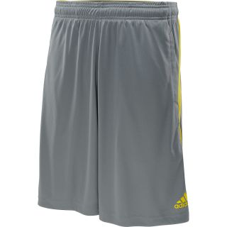 adidas Mens Ultimate Swat Shorts   Size 2xl, Grey/yellow