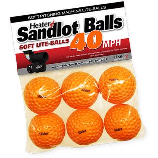 Trend Sports 40 MPH Sandlot Balls   6 Pack (SLO14)