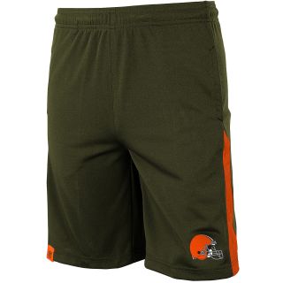 NFL Team Apparel Youth Cleveland Browns Gameday Performance Shorts   Size