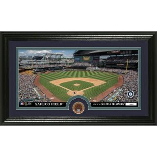 The Highland Mint Seattle Mariners Infield Dirt Coin Panoramic Photo Mint