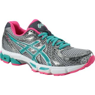 ASICS Womens GEL Exalt Running Shoes   Size 7.5, Grey/pink