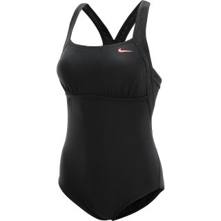 NIKE Womens Fast Back Trainer Tank One Piece Swimsuit   Size 16, Black