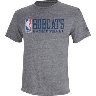 adidas Mens Charlotte Bobcats Original Tri Blend Practice Shot Short Sleeve T 