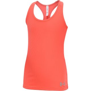 UNDER ARMOUR Girls Victory Tank   Size XS/Extra Small, Neon Coral