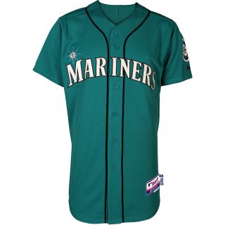 Majestic Athletic Seattle Mariners Blank Authentic Alternate Cool Base Green
