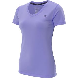 CHAMPION Womens Vapor PowerTrain Short Sleeve T Shirt   Size Medium, Purple