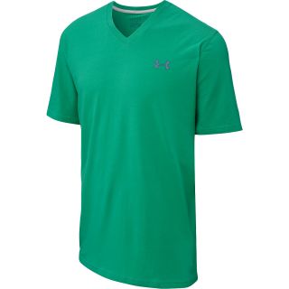 UNDER ARMOUR Mens Charged Cotton Short Sleeve V Neck T Shirt   Size Large,