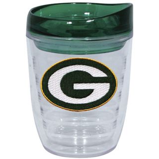 Hunter Green Bay Packers Team Design Spill Proof Color Lid BPA Free 12 oz.