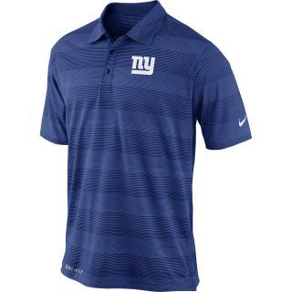 NIKE Mens New York Giants Dri Fit Pre Season Polo Shirt   Size Small, Rush