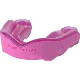 SHOCK DOCTOR Youth Gel Max Mouthguard   No Strap   Size Youth, Pink