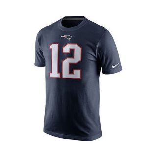 NIKE Mens New England Patriots Tom Brady Player Pride Name And Number T Shirt  