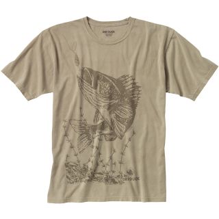 Dri Duck Walleye Wildlife T Shirt  Choose Size   Size Medium (7117 KHA 13 M)