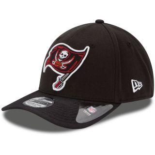 NEW ERA Mens Tampa Bay Buccaneers HC 39THIRTY Logo Line Cap   Size S/m, Black
